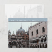 Piazza San Marco, Venetië Italië Briefkaart (Voorkant / Achterkant)