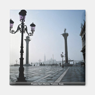 Piazza San Marco, Venetië, Italië Magneet