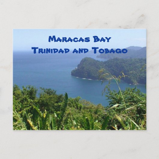 PIC_0031, Maracas Bay Trinidad en Tobago Briefkaart (Voorkant)