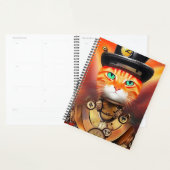 Pic à vapeur Orange Tabby Cat (Devant avec enveloppe)