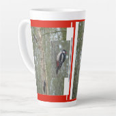 Pic-au-bois Collage Latte Mug (Angle gauche)
