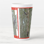 Pic-au-bois Collage Latte Mug (Devant)