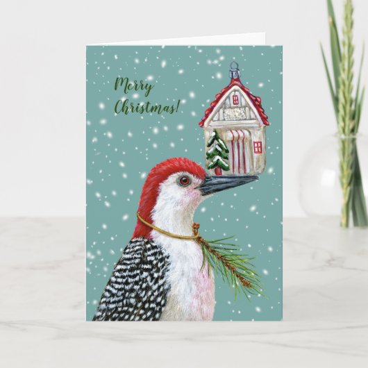 Pic avec carte maison vintage (Devant)