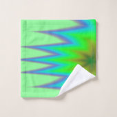 Pic bleu vert clair (Gant de toilette)