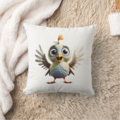 pic boisé Petit oiseau Jeter Oreiller (Couverture)