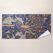 Pic de bois, William Morris (Serviette de bain)