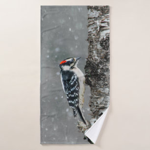 Pic Downy en neige - Photo originale