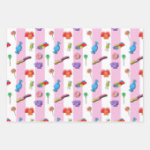 Pic 'n' mix Sweets Wrapper Papier Set (Devant 3)