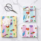 Pic 'n' mix Sweets Wrapper Papier Set
