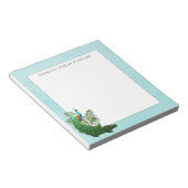 Pic Vibrant | Bloc-notes Turquoise (Incliné)