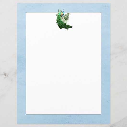 Pic Vibrant | Papier bleu (Dos)