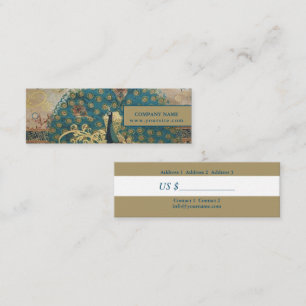 Pic vintage - Étiquette de prix, Carte de visite