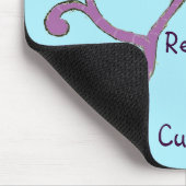 Pic your values Mat, Organic Pattern Muismat (Hoek)