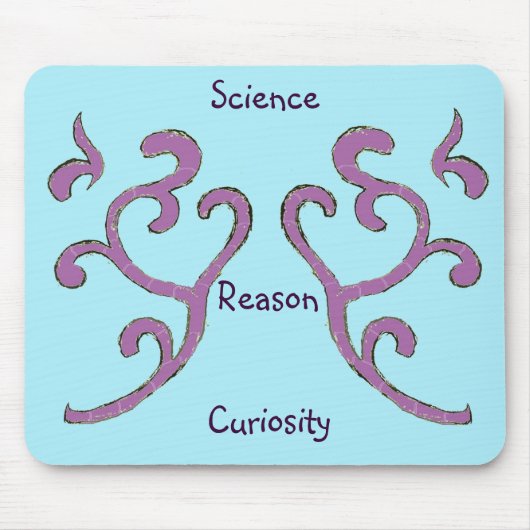 Pic your values Mat, Organic Pattern Muismat (Voorkant)