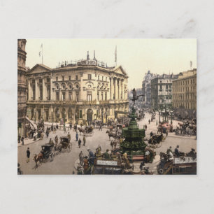 Picadilly Circus, Londen c.1895 Briefkaart