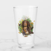 Picardy Spaniel, jachtseizoen Glas (Achterkant)