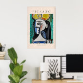 Picasso Buste Femme Assise962 Impression d'Art Abs (Bureau à domicile)