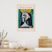 Picasso Buste Femme Assise962 Impression d'Art Abs (Cuisine)
