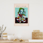 Picasso Maya avec Poupée938 Impression de Portrait (Cuisine)