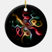 Picasso-Roos Keramisch Ornament (Achterkant)