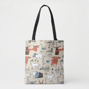 Picasso's Menagerie Canvas tas