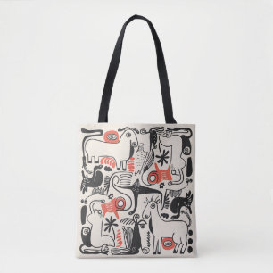 Picasso's Menagerie Canvas tas