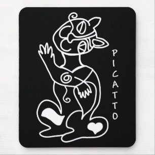 PICATTO houdt van je muis Muismat