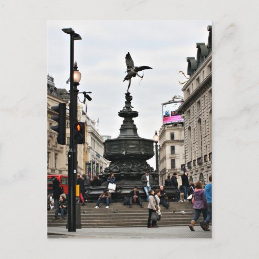 Piccadilly Circus Briefkaart (Voorkant)