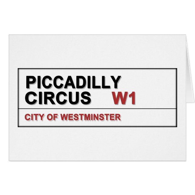 Piccadilly Circus London (Voorkant Horizontaal)