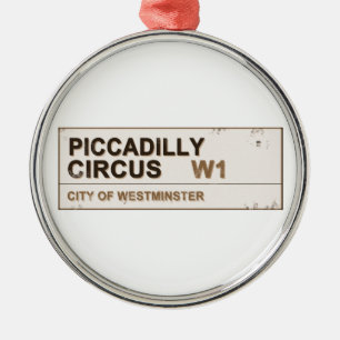 Piccadilly Circus London - Metalen Ornament