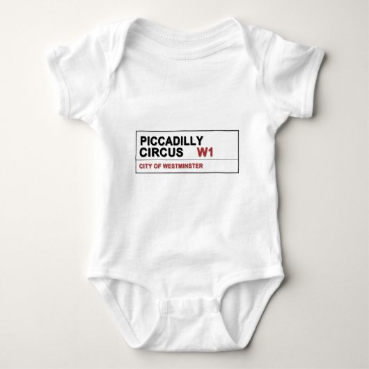 Piccadilly Circus London Romper (Voorkant)