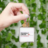 Piccadilly Circus London Sleutelhanger (Hand)