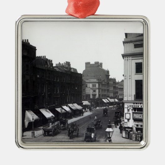Piccadilly Circus Metalen Ornament (Voorkant)