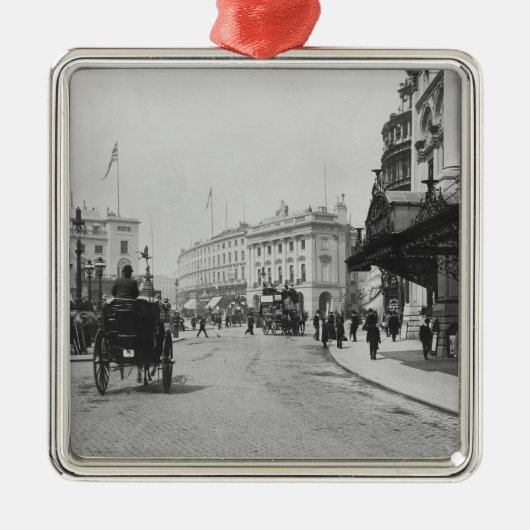 Piccadilly Circus Metalen Ornament (Voorkant)