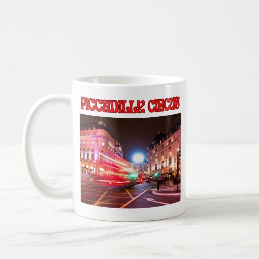 Piccadilly Circus Mug Koffiemok (Links)