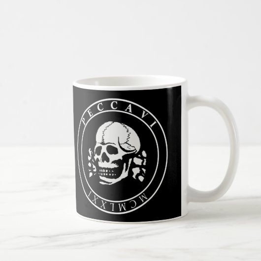 PICCAVI Memento Mori Coffee Mok II (Rechts)