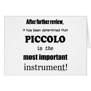 Piccolo belangrijkste instrument