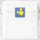 Piccolo Chick Vierkante Sticker (Tas)