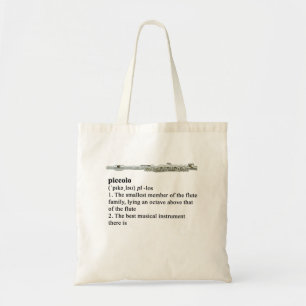 Piccolo - Een definitie Tote Bag