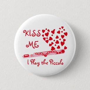 Piccolo Hearts Ronde Button 5,7 Cm
