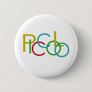 Piccolo Letters Ronde Button 5,7 Cm