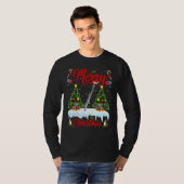 Piccolo Music Lights Xmas Tree Santa Piccolo Chr T-shirt (Voorkant volledig)