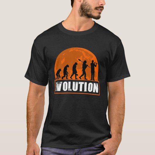 Piccolo Player, Piccolo Human Evolution T-shirt (Voorkant)