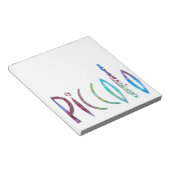 Piccolo-script Notitieblok (Schuin)