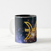 Pices Tweekleurige Koffiemok (Voorkant links)