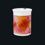 Pichet Pink Rose w/ Dew Drops Black Background<br><div class="desc">Rose rose avec gouttes de pluie Arrière - plan noir Apportez la beauté de la nature à toutes les occasions spéciales avec cette Rose rose populaire, Parfait pour les fiançailles mariage, fêtes de mariée, anniversaires, anniversaires, fêtes de jardin Ajouter un texte sur Produits. Tout est entièrement personnalisable. Pour ajouter/modifier le...</div>
