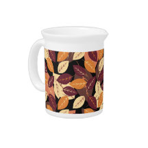 Simple automne laisse foncé