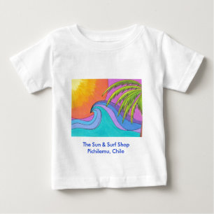 Pichilemu Surf Winkelbeach Baby shirten