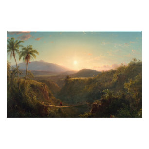 Pichincha Frederic Edwin Church Foto Afdruk
