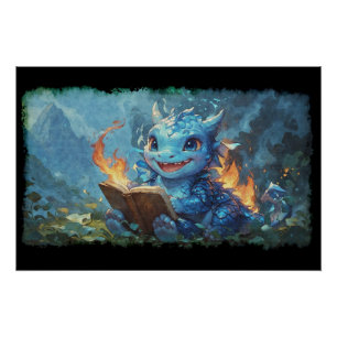 Pichu Zit voor een spreuk Perfect Poster